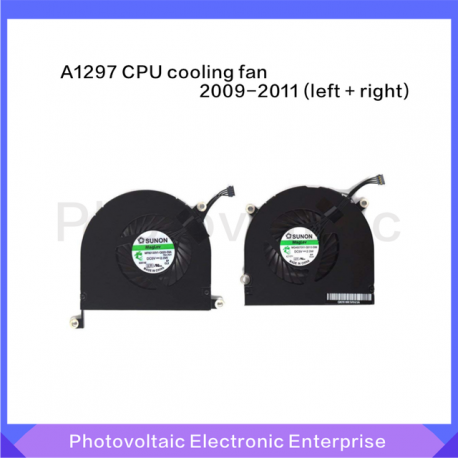 A1297 MC024 Cpu Fan Apple MacBook Pro 17inch A1297 MC024 MC725 فن لپ تاپ مک بوک اپل
