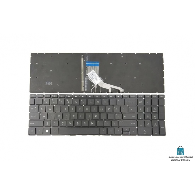Clavier AZERTY Français D'origine HP Pavilion X360 - Compatible 15-cr0002nf/4nf/6nf/7nf, Neuf Sous Blister
