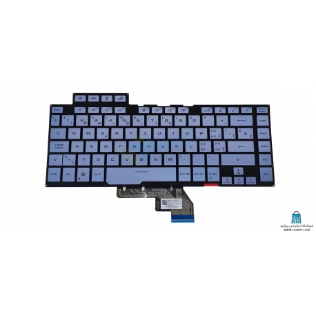 Asus Rog Zephyrus M15 GU502 Series کیبورد لپ تاپ ایسوس
