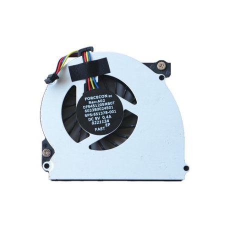 CPU Cooling Fan FA5T DFS451205MB0T 651378-001 for HP 2560 2560P 2570P فن خنک کننده