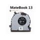 CPU Cooling Fan FL51 DFS1500057Q0T for Huawei MateBook 13 WRT-W19 W29 فن خنک کننده
