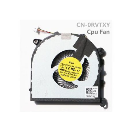 CPU Fan FG11 DFS501105PR0T RVTXY-A00 for Dell XPS 15 9550 فن خنک کننده