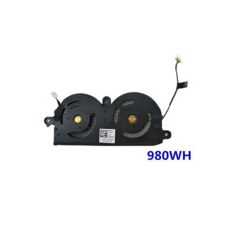 Fan 0980WH 980WH ND55C19-16M01 for Dell XPS 13 9370 فن خنک کننده
