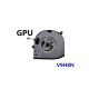 GPU Cooling Fan 0V9H8N for Dell Precision 5540 XPS 15 7590 فن خنک کننده