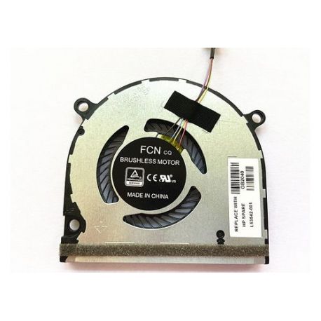 GPU Fan L53542-001 FLBV for ENVY X360 15-DS 15-DR TPN-W142 فن خنک کننده
