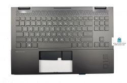 HP Omen 15-Ek Series قاب دور کیبورد لپ تاپ اچ پی