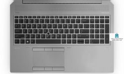 HP ZBook 15 G5 Series قاب دور کیبورد لپ تاپ اچ پی