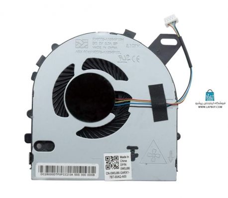 Fan Dell DC28000ICR0 0W0J85 فن سی پی یو لپ تاپ دل