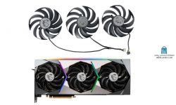 GPU Fan MSI GeForce RTX 3070 3070Ti 3080 3080Ti 3090 SUPRIM X فن کارت گرافیک