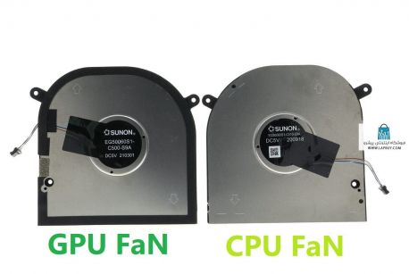 Dell Precision 5750 Series فن سی پی یو لپ تاپ دل