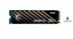 MSi SPATIUM M390 NVMe M.2 حافظه اس اس دی اینترنال ام اس آی ظرفیت 250 گیگابایت