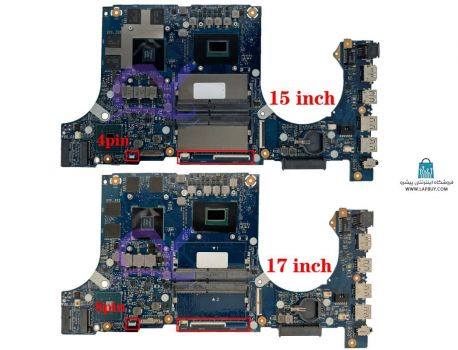 Asus TUF Gaming FX705 Series مادربرد لپ تاپ ایسوس