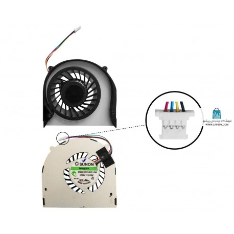 CPU Cooling Fan F939 DFS400805L10T for ACER ASPIRE 4810 4810TG 5810 5810TG فن خنک کننده