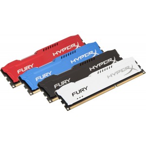 KingSton HyperX Fury 4GB DDR3 1600MHz رم کامپیوتر