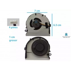 CPU Cooling Fan KSB05105HC-BH1P for Lenovo IdeaPad Z480 Z485 Z580 Z585 فن خنک کننده