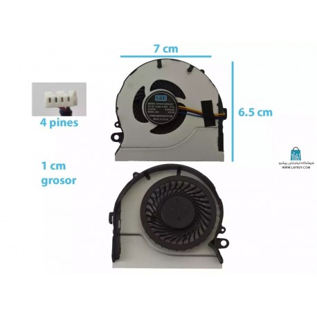 CPU Cooling Fan KSB05105HC-BH1P for Lenovo IdeaPad Z480 Z485 Z580 Z585 فن خنک کننده