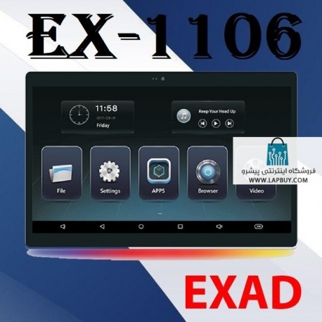 Exad EX-1106A مانیتور پشت سری بنزی اگزد