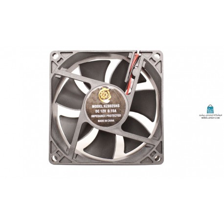 Cooling DC Fan KZ8025S 8CM 12V فن خنک کننده بلبرینگی