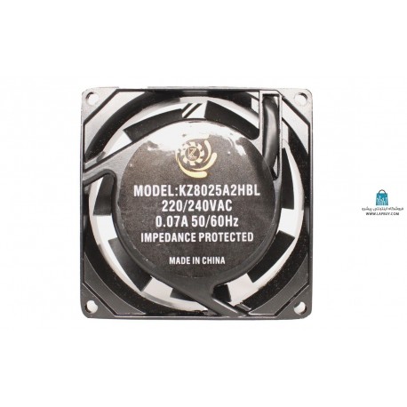 Cooling DC Fan KZ8025B 8CM 220V فن خنک کننده بلبرینگی