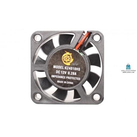 Cooling DC Fan KZ4010s 4CM 12V فن خنک کننده بلبرینگی