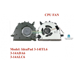 Lenovo IdeaPad 3-14ITL6 فن سی پی یو و جی پی یو لپ تاپ لنوو