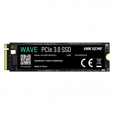 اس اس دی اینترنال PCIe Gen3 x4 هایک سمی مدل WAVE P ظرفیت 256 گیگابایت