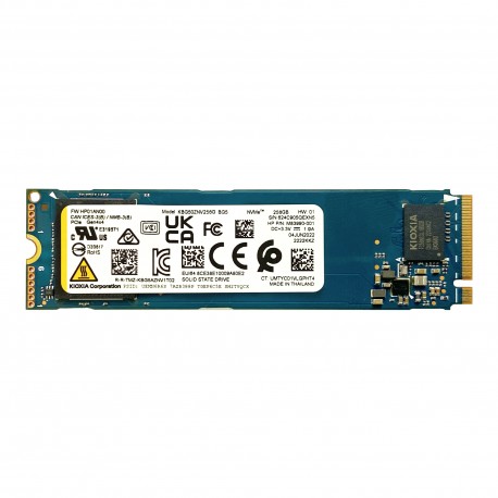 اس اس دی اینترنال کیوکسیا مدل BG5 NVMe ظرفیت 256 گیگابایت