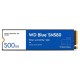اس اس دی اینترنال PCIe Gen4 x4 وسترن دیجیتال مدل Blue SN580 ظرفیت 500 گیگابایت