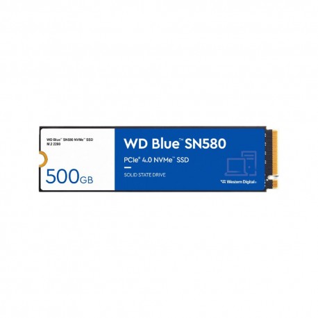 اس اس دی اینترنال PCIe Gen4 x4 وسترن دیجیتال مدل WD Blue SN580 ظرفیت 500 گیگابایت