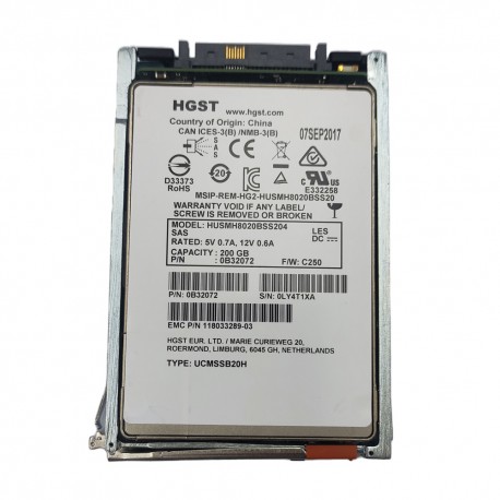 اس اس دی اینترنال اچ جی اس تی مدل V4-2S6F-200 ظرفیت 200 گیگابایت