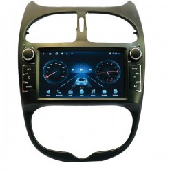 پخش کننده تصویری خودرو مدل 32+4 مناسب برای پژو 206