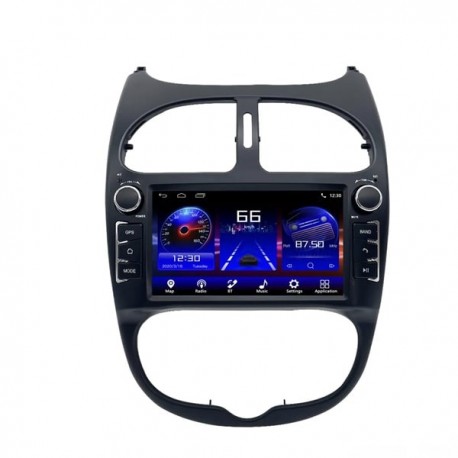 پخش کننده تصویری خودرو مدل 32به2 مناسب برای پژو 206