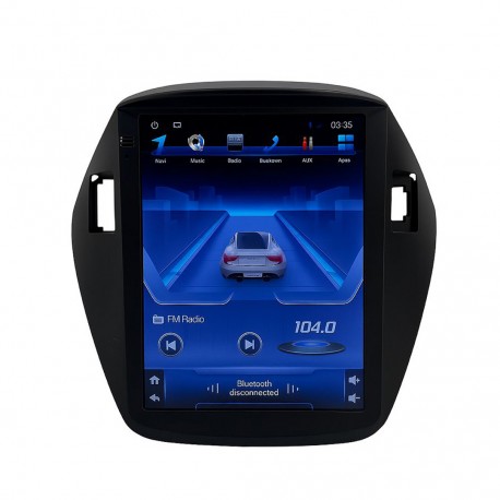 مانیتور اندروید تسلایی مدل IPS مناسب برای توسان IX35