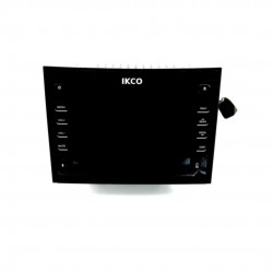 پخش کننده تصویری خودرو ایساکو مدل فابریک مناسب برای دنا