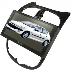 مانیتور خودرو بنیکس کد 0192 مناسب برای پژو 206