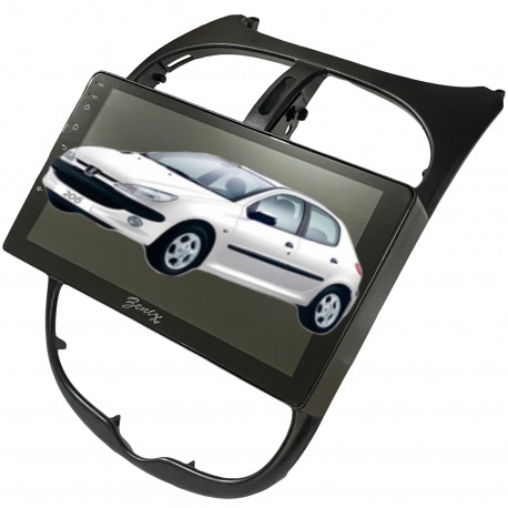 مانیتور خودرو بنیکس کد 0192 مناسب برای پژو 206