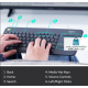 K400 Wireless Keyboard with Touchpad کیبورد بیسیم لاجیتک