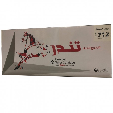 تونر مشکی تندر کانن مدل 712 Plus
