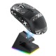 ماوس بی سیم گیمینگ اتک شارک مدل X6 Superlight With RGB Charging Dock