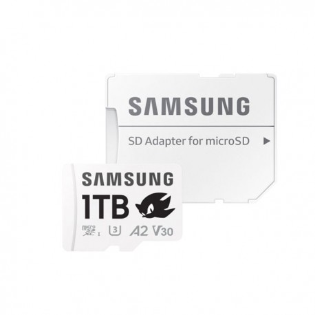 کارت حافظه microSDXC سامسونگ مدل PRO PLUS کلاس A2 استاندارد UHS-U3 سرعت 180MBps ظرفیت1 ترابایت به همراه آداپتور SD