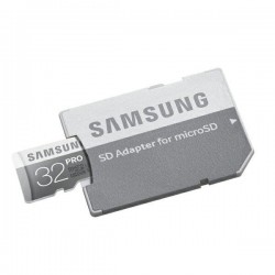 کارت حافظه microSDXC سامسونگ مدل Pro کلاس 10 استاندارد UHS-I سرعت 90MBps ظرفیت 32 گیگابایت به همراه آداپتور SD