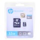 کارت حافظه microSDHC اچ پی مدل Mi210 کلاس 10 استاندارد UHS-I U1 همراه با آداپتور SD ظرفیت 32 گیگابایت