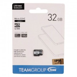 کارت حافظه microSDHC تیم گروپ مدل IPM کلاس 10 استاندارد UHS-I U1 سرعت 100MBps ظرفیت 32 گیگابایت