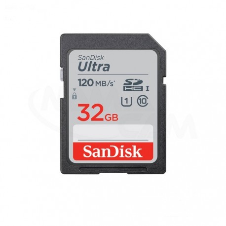 کارت حافظه SDXC مدل Ultra کلاس 10 استاندارد UHS-I U1 سرعت 120MBps ظرفیت 32 گیگابایت