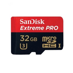کارت حافظه microSDXC سن دیسک مدل Extreme PRO کلاس A2 استاندارد UHS-I U3 سرعت 200MBs ظرفیت 32 گیگابایت