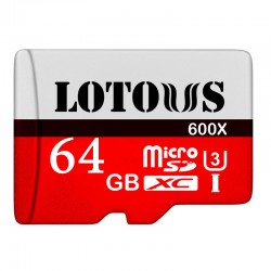 کارت حافظه microSDXC لوتوس مدل Color Elite کلاس 10 استاندارد UHS-I U3 سرعت 100MBps ظرفیت 64 گیگابایت