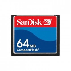 کارت حافظه CompactFlash سن دیسک مدل SDCFJ-64-A10 ظرفیت 64 مگابایت