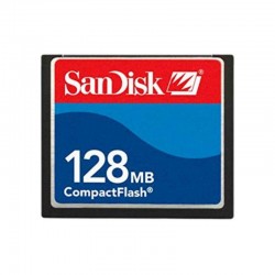 کارت حافظه CompactFlash سن دیسک مدل SDCFJ-128-A10 ظرفیت 128 مگابایت