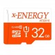 کارت حافظه microSDHC ایکس انرژی کلاس 10 استاندارد UHS-I U1 سرعت 80MBps ظرفیت 32 گیگابایت