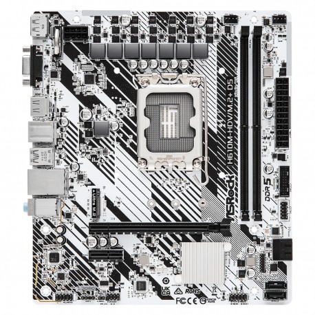 مادربرد ازراک مدل H610M-HDV/M.2 Plus D5